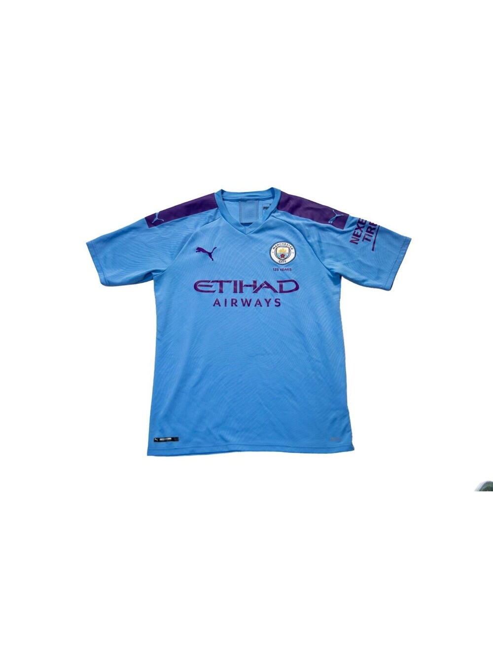 MANCHESTER CITY 2019 2020 HOME FOOTBALL SHIRT SOCCER JERSEY PUMA 755586-01 Sz M